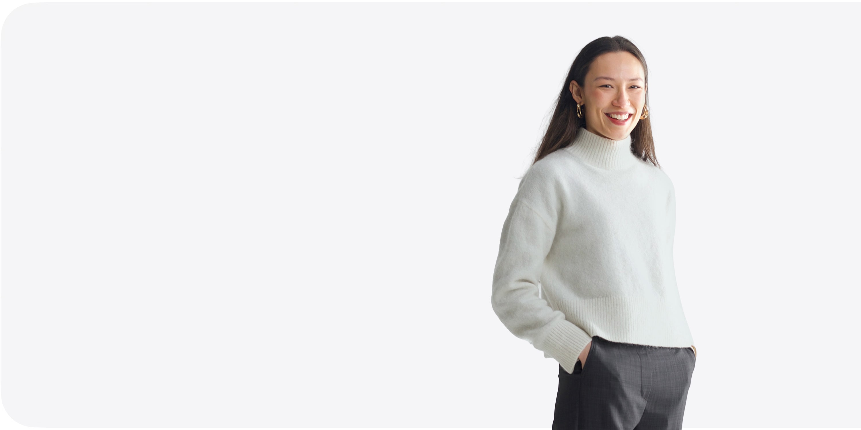 Kirsten Scott of Longson Studio, smiling with her hands in her pockets